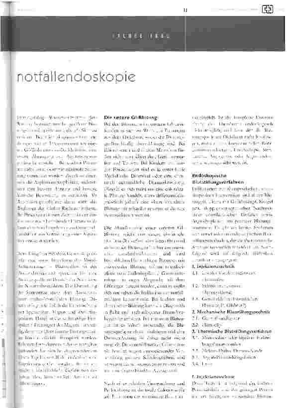 Vorschauseite 3: notfallendoskopie bei akuter blutung im gastrointestinaltrakteine pflegerische herausforderung