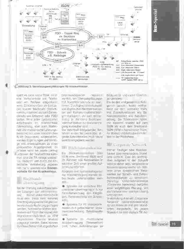Vorschauseite 3: Ganzheitliches Netzwerkkonzept für Informationsund Kommunikationstechnik Worauf Krankenhäuser bei der Planung künftig unbedingt achten sollen!