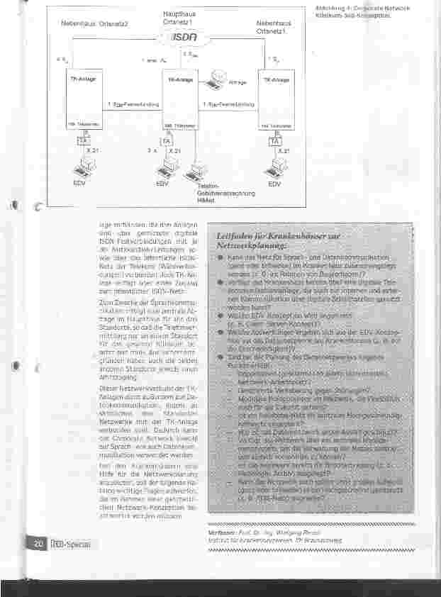 Vorschauseite 4: Ganzheitliches Netzwerkkonzept für Informationsund Kommunikationstechnik Worauf Krankenhäuser bei der Planung künftig unbedingt achten sollen!