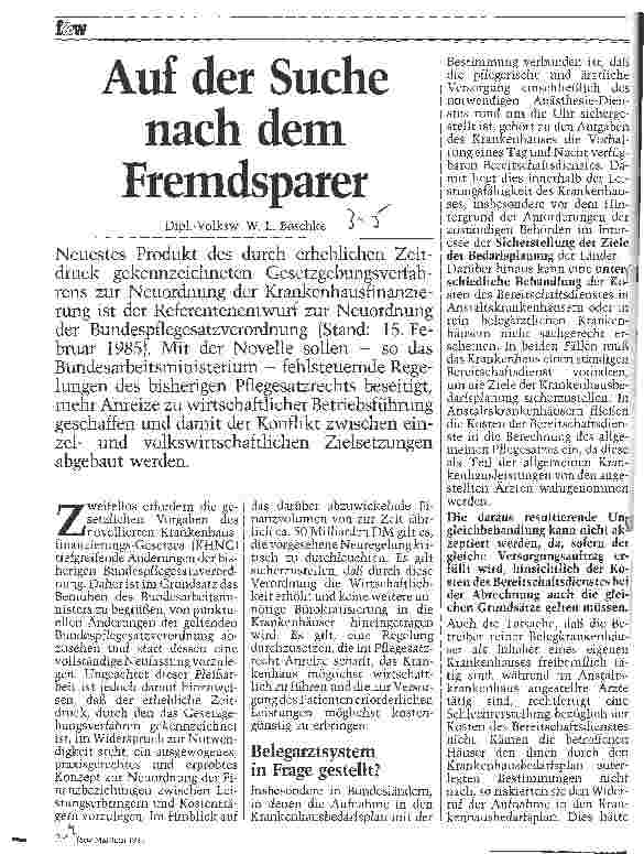 Vorschauseite 1: Auf der Suche nach dem Fremdsparer