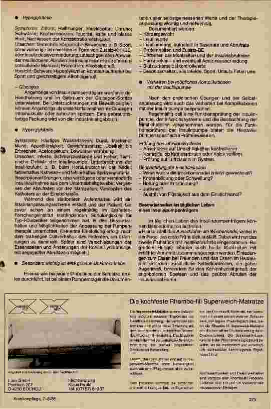 Vorschauseite 3: Praktische Aspekte der Schulung und Betreuung von Diabetikern mit Insulinpumpenbehandlung