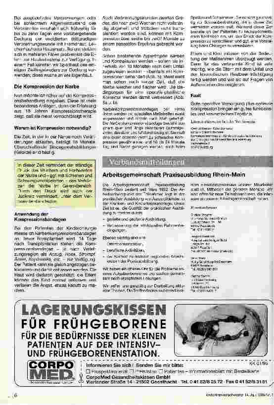 Vorschauseite 5: Behandlungspflege und Kompressionstherapie bei Verbrennungen im Kindesalter