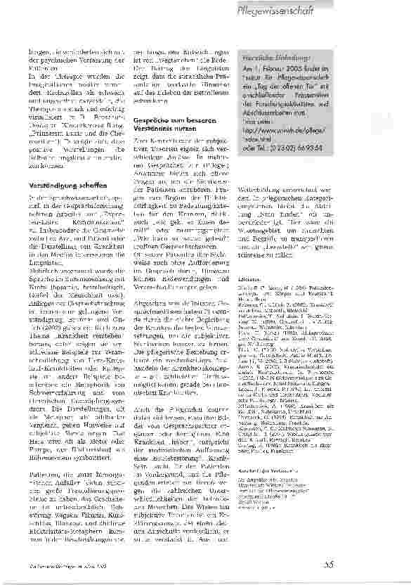 Vorschauseite 3: Was Patienten über ihre Krankheit denkenSubjektive Vorstellungen von Krankheit und Gesundung
