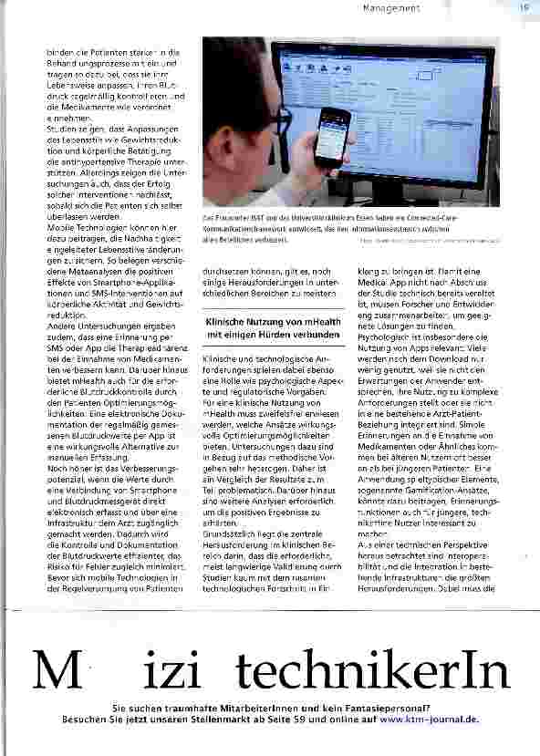 Vorschauseite 2: Die Chancen von mHealth nutzen