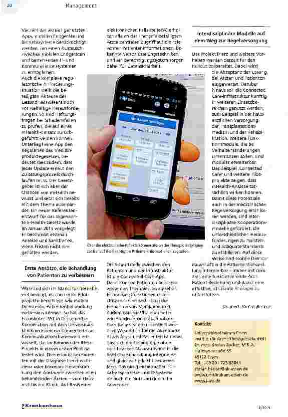 Vorschauseite 3: Die Chancen von mHealth nutzen