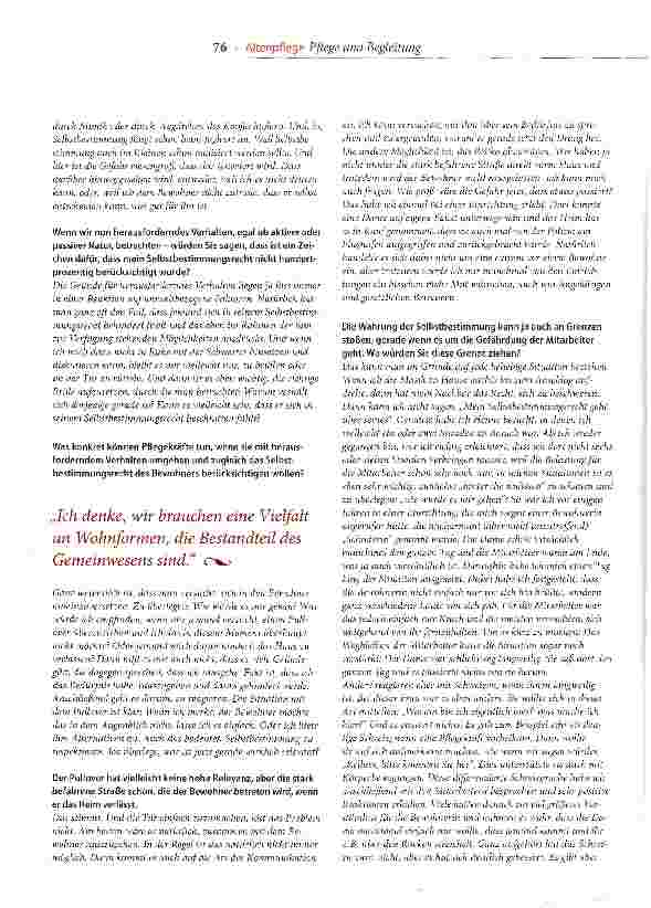 Vorschauseite 2: Man muss hinter die Kulissen schauen