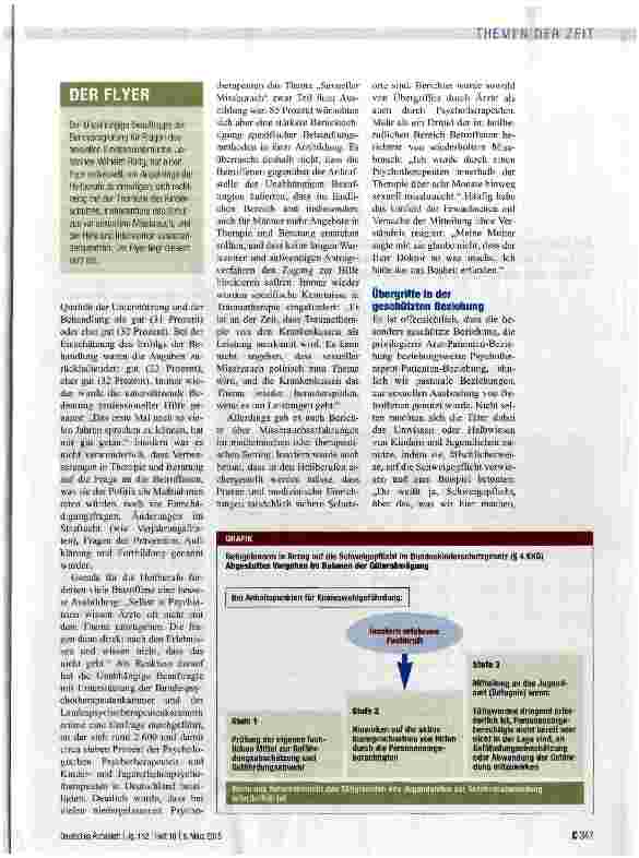 Vorschauseite 2: Vertrauen in die Heilberufe