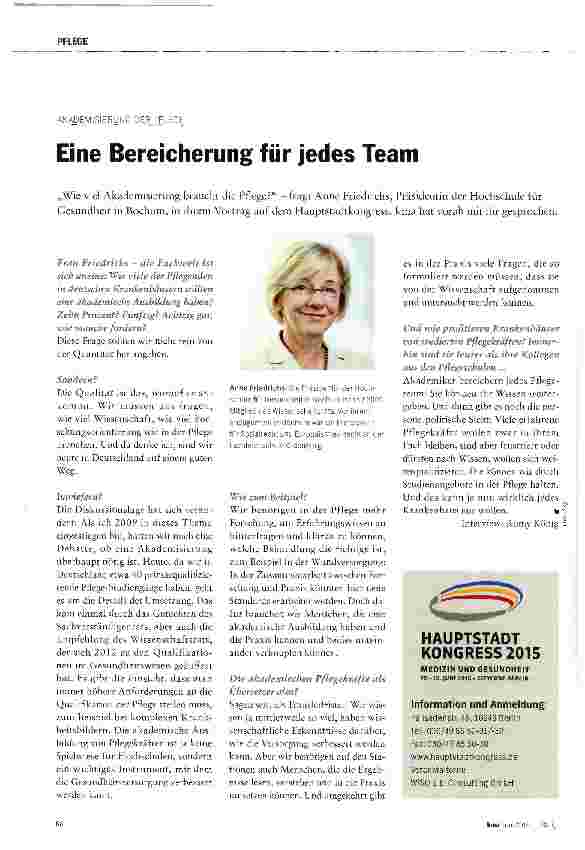 Vorschauseite 1: Eine Bereicherung für jedes Team