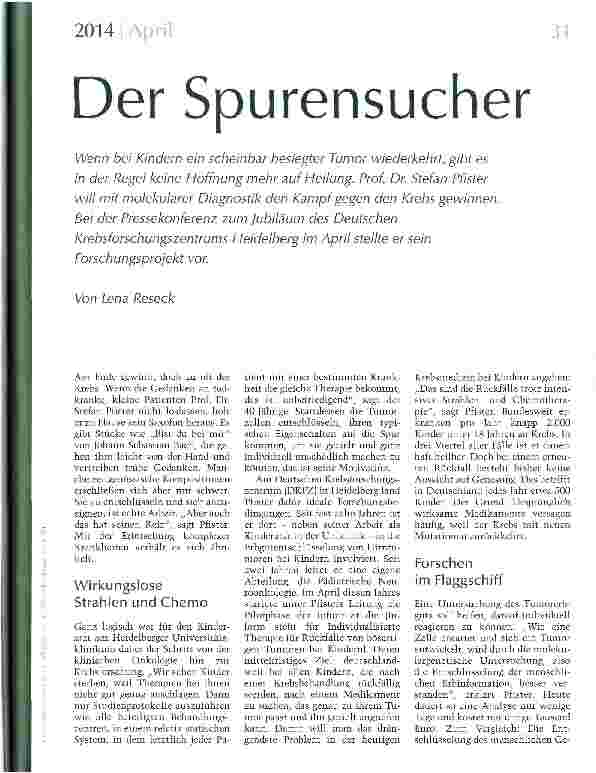 Vorschauseite 2: Der Spurensucher