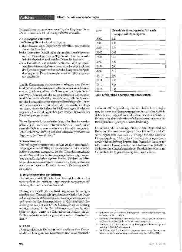 Vorschauseite 3: Vorschriften zur Speicherung, Verwaltung und Herausgabe von Spenderdaten bei künstlicher Befruchtung - die Rechtslage in den Niederlanden