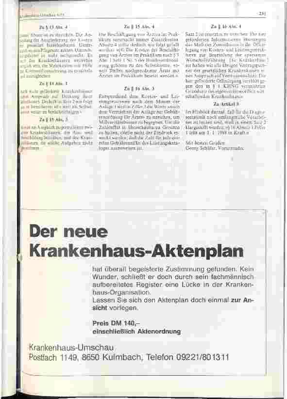 Vorschauseite 3: Stellungnahme der Fachvereinigung zum Referentenentwurf einer Fünften Verordnung zur Änderung der Bundespflegesatzverordnung