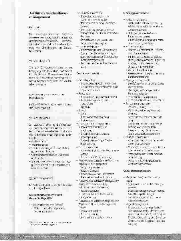 Vorschauseite 3: ÄrztIiches Krankenhausmanagement