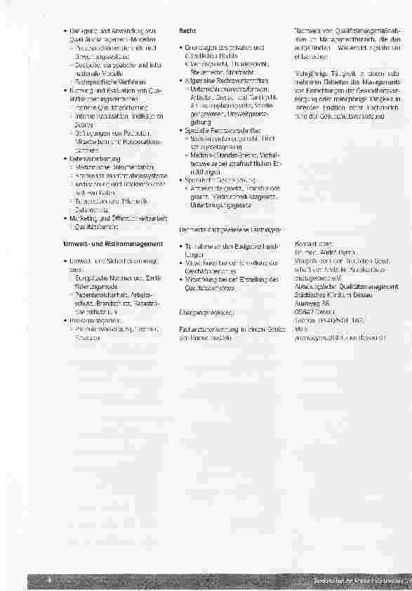 Vorschauseite 4: ÄrztIiches Krankenhausmanagement