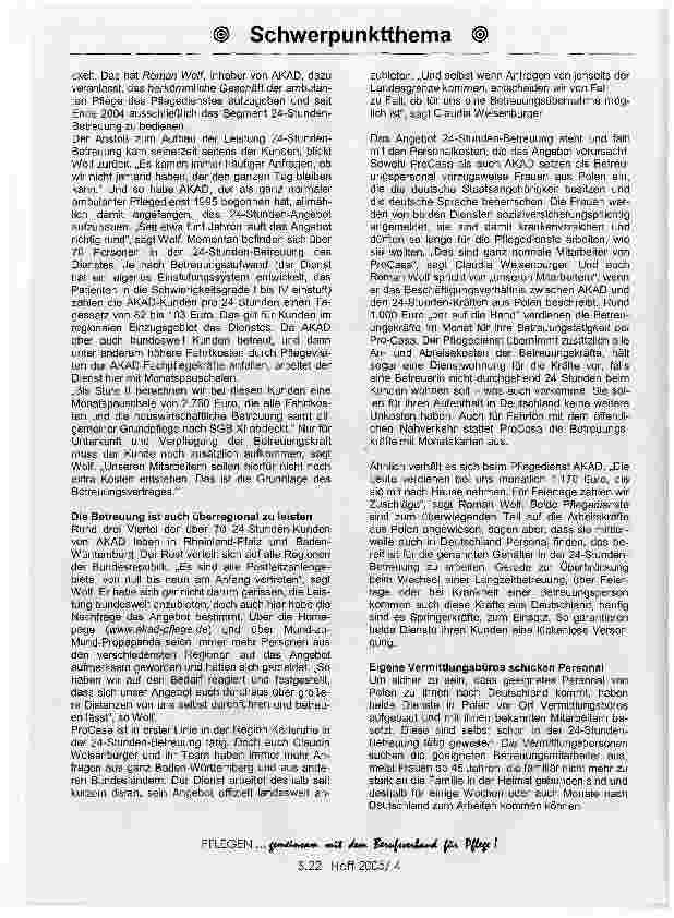Vorschauseite 2: Tag und Nacht beim Kunden