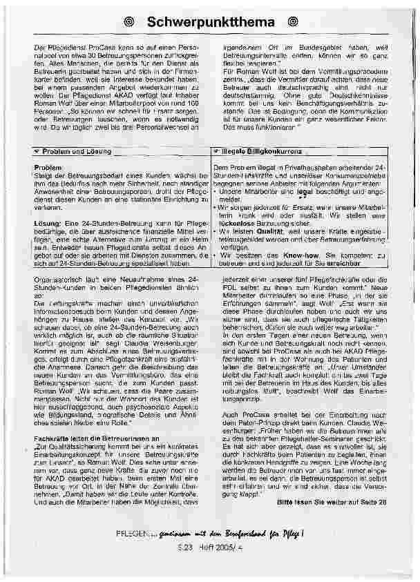 Vorschauseite 3: Tag und Nacht beim Kunden