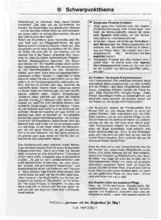 Vorschauseite 4: Tag und Nacht beim Kunden