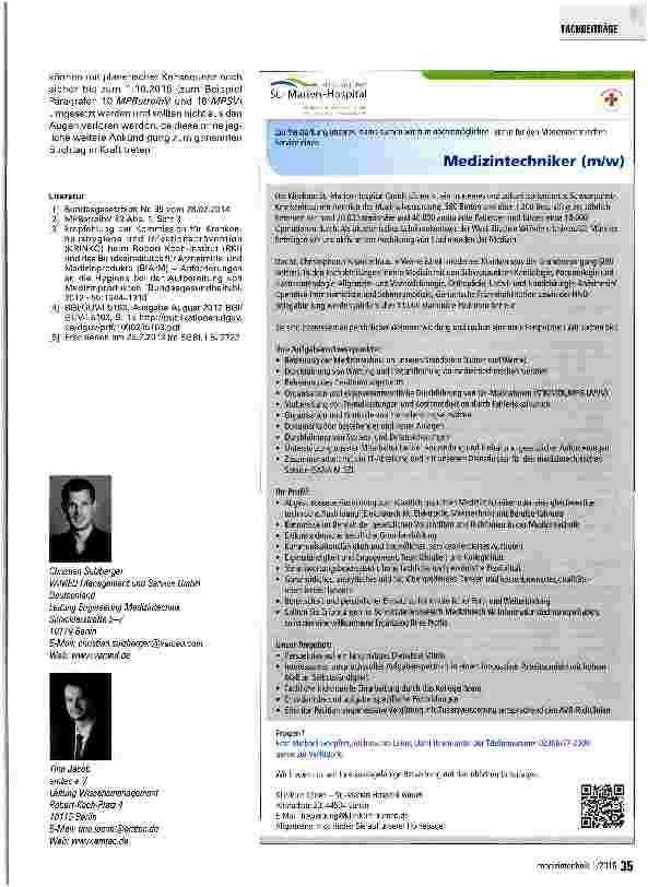 Vorschauseite 5: Aktuelle und zukünftige Neuerungen im MP-Recht
