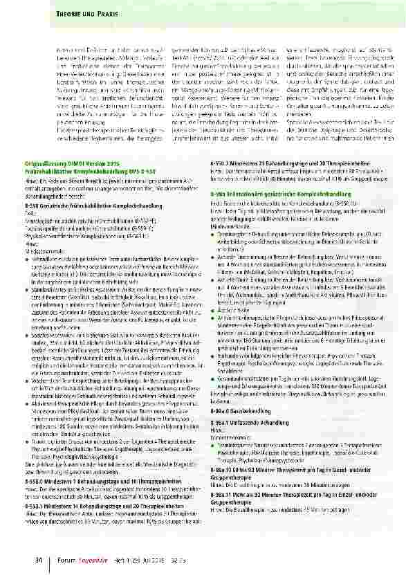 Vorschauseite 3: Die geriatrische Komplexbehandlung