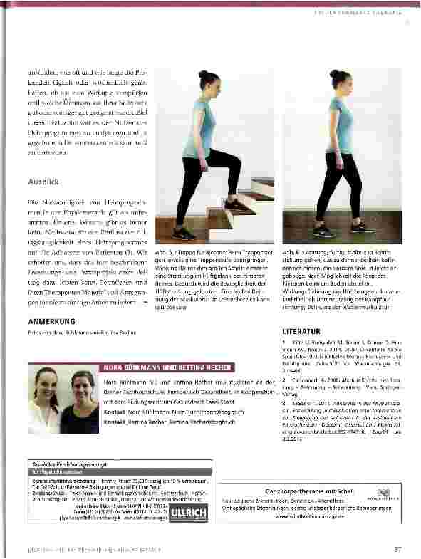Vorschauseite 3: Die Therapie in den Alltag integrieren