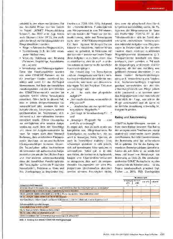 Vorschauseite 3: Internationaler Kompetenzvergleich und SchulentwicklungDas Projekt COMCARE bietet neue Ärtsatzmöglichkeiten