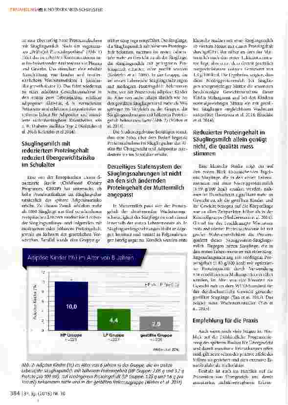 Vorschauseite 3: Die ersten 1000 Tage - eine wichtige Periode für unsere lebenslange Gesundheit