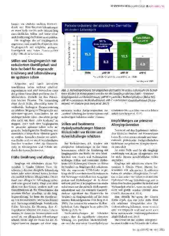 Vorschauseite 4: Die ersten 1000 Tage - eine wichtige Periode für unsere lebenslange Gesundheit