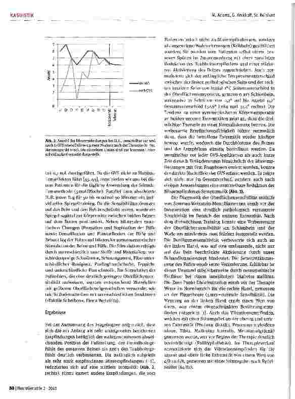Vorschauseite 6: Galvanisch-vestibuläre Stimulation als Add-on-Verfahren bei der Behandlung somatosensorischer Störungen und Missempfindungen nach Schlaganfall: Zwei Fallstudien