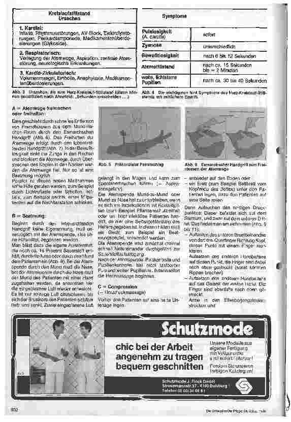 Vorschauseite 3: Reanimation, Übungsveranstaltung für Krankenpflegepersonal