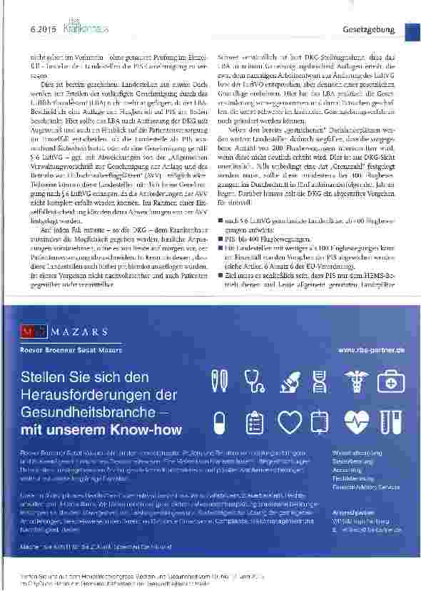 Vorschauseite 4: Bundeskabinett beschließt Hospiz-und Palliativgesetz