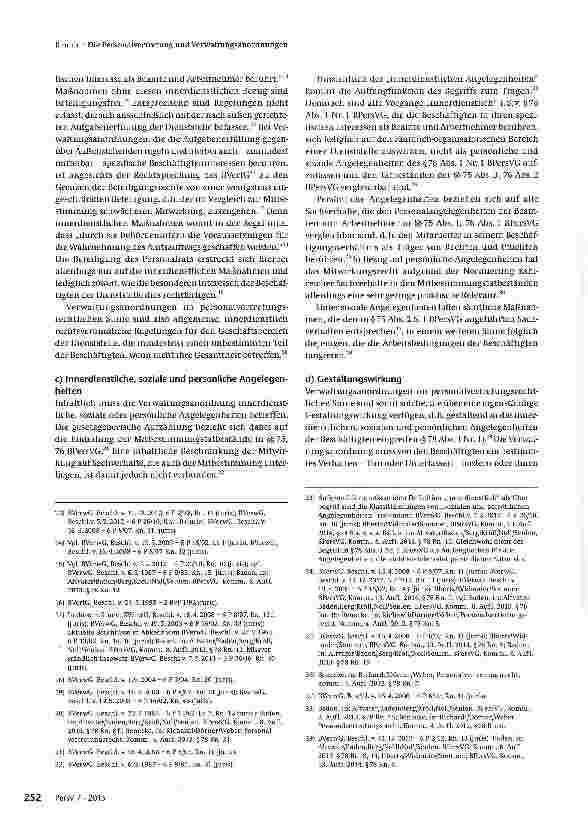 Vorschauseite 3: Die Personalvertretung und Verwaltungsanordnungen