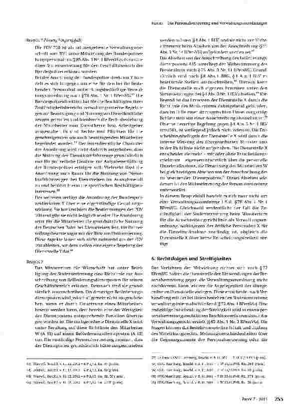 Vorschauseite 6: Die Personalvertretung und Verwaltungsanordnungen