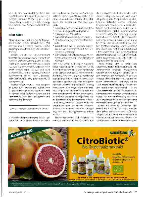 Vorschauseite 2: Rohkost für mehr Vitalität und ein längeres Leben