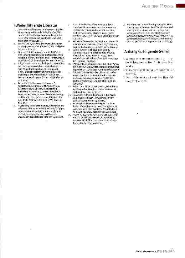 Vorschauseite 4: Aspekte der Verbesserung der Lebensqualität bei einem Wundpatienten mit Suchthintergrund