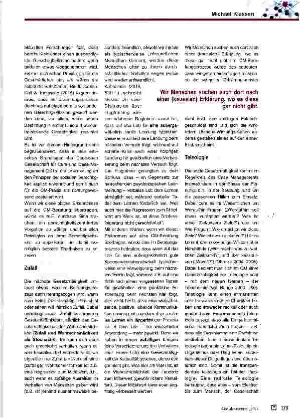 Vorschauseite 5: Das Leben ist kein Zeichentrickfilm - die Suche nach Gesetzmäßigkeiten in der CM-Beratung