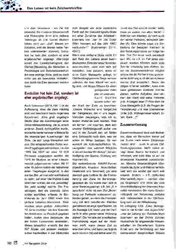 Vorschauseite 6: Das Leben ist kein Zeichentrickfilm - die Suche nach Gesetzmäßigkeiten in der CM-Beratung