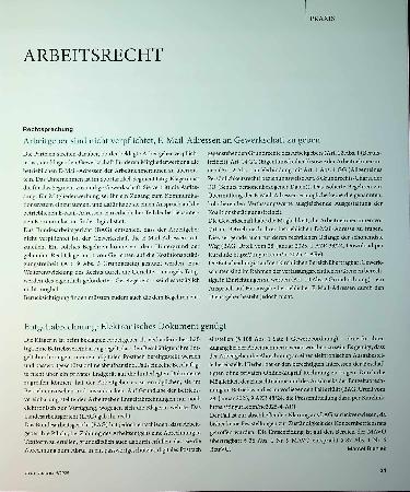 Vorschauseite 1: Arbeitsrecht