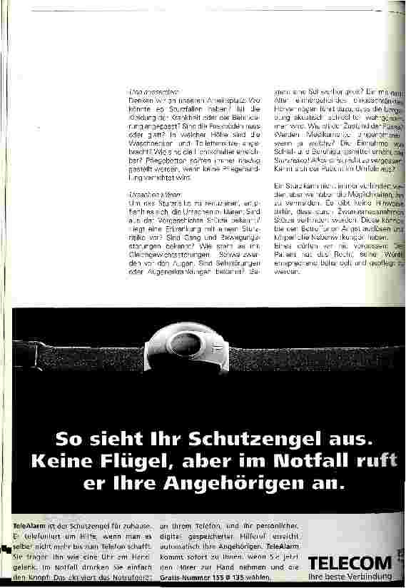 Vorschauseite 4: Anbinden oder einen Sturz risikieren?