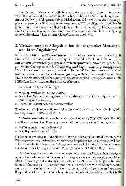 Vorschauseite 2: Erfolge und Probleme bei der Gutachtertätigkeit: Begutachtung von Menschen mit Demenz