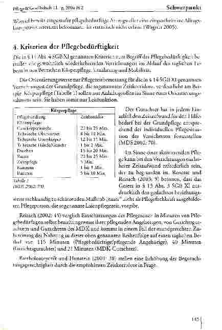 Vorschauseite 5: Erfolge und Probleme bei der Gutachtertätigkeit: Begutachtung von Menschen mit Demenz