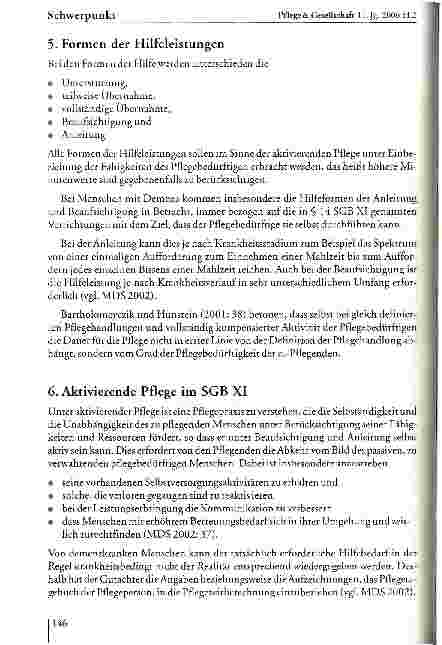 Vorschauseite 6: Erfolge und Probleme bei der Gutachtertätigkeit: Begutachtung von Menschen mit Demenz