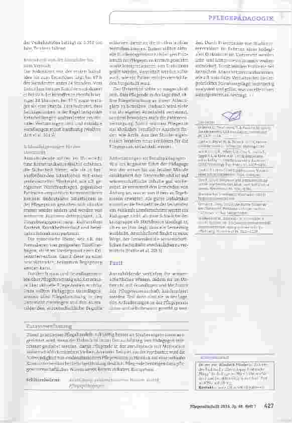 Vorschauseite 3: Auf die Kommunikation in der Pflegepraxis vorbereiten