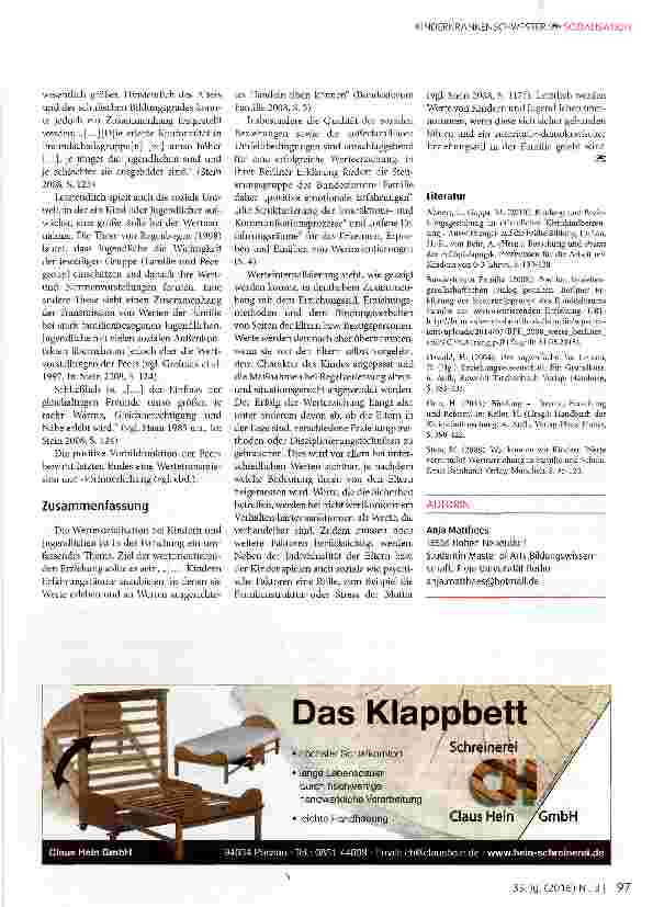 Vorschauseite 4: Elterliches Bindungsverhalten und Wertesozialisation