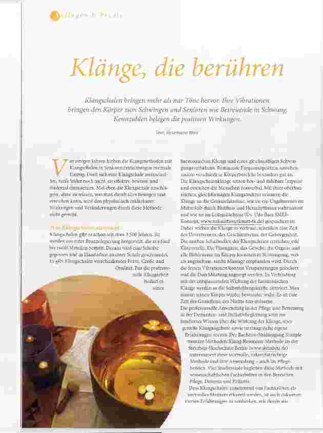 Vorschauseite 1: Klänge, die berühren