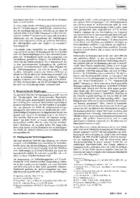 Vorschauseite 3: Tarifeinheit im europäischen Vergleich