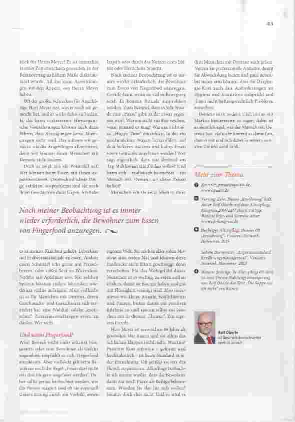 Vorschauseite 4: Von der Hand in den Mund