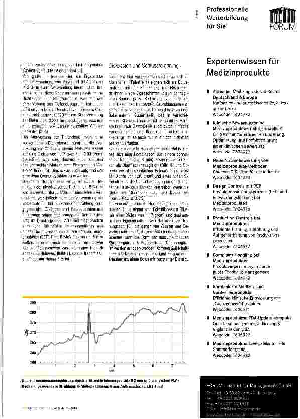 Vorschauseite 4: Neue Bolusmaterialien in der Strahlentherapie