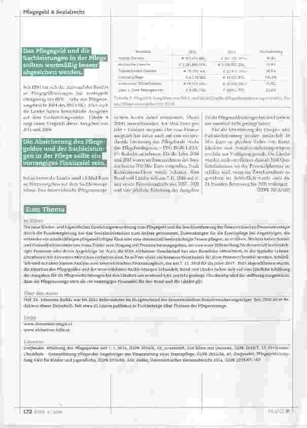Vorschauseite 3: Interessantes von der Langzeitpflege