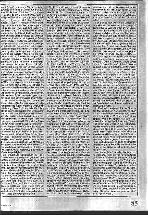 Vorschauseite 2: Die neuen Alten: Ausblick auf eine kommende Gesellschaft