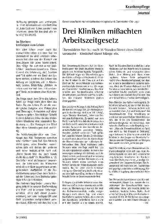 Vorschauseite 2: Im Sterben: Leben bis zuletzt - Sterben als Teil des Lebens