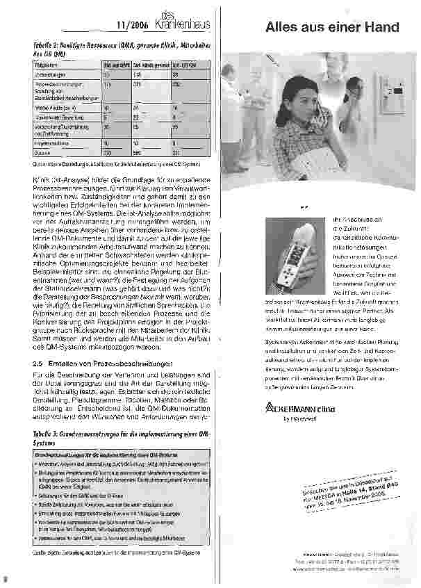 Vorschauseite 3: Qualitätsmanagement im Universitätsklinikum Hamburg-Eppendorf